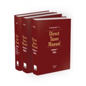 Taxmann's Direct Taxes Manual 2023 (Set of 3 Vols)